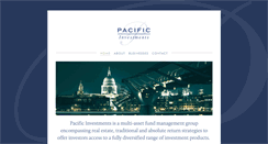 Desktop Screenshot of pacificinvestments.com
